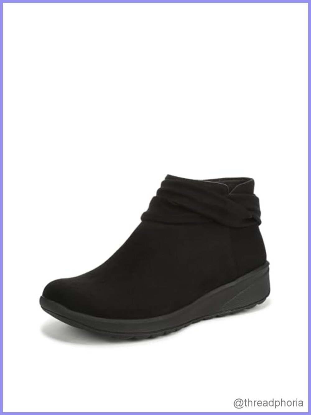 Women's Gemma Round Toe Flat Ankle Booties Stretch Fabric Side Zip Boots